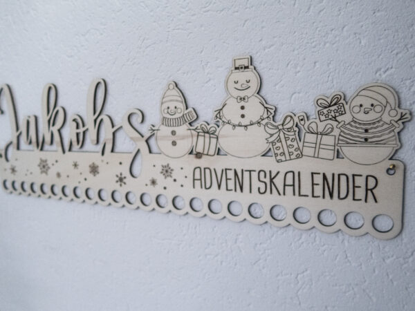 Adventskalender Schneemänner - Image 4