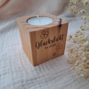 Kerzenhalter Glückslicht 2026